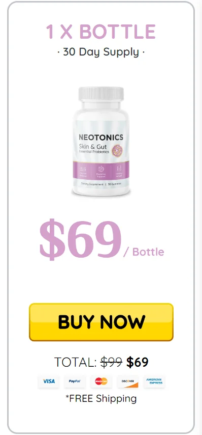 Neotonics - 1 Bottle Price