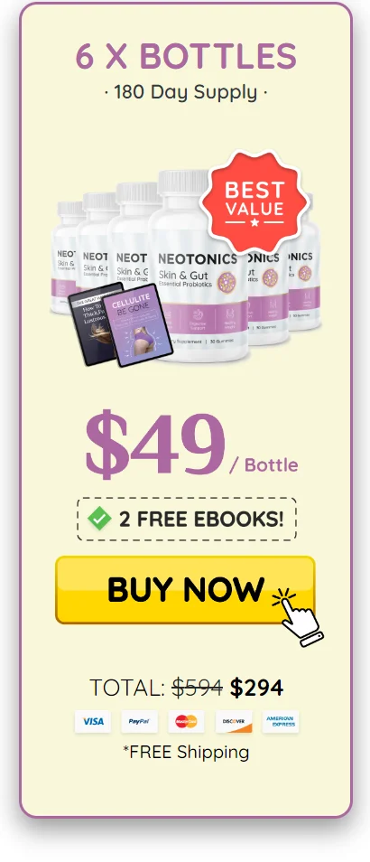 Neotonics - 6 Bottles Price